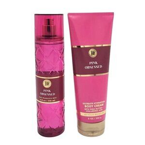 Pink Obsessed Fine Fragrance‎ Mist & Ultimate Hydration Body Cream Set NEW